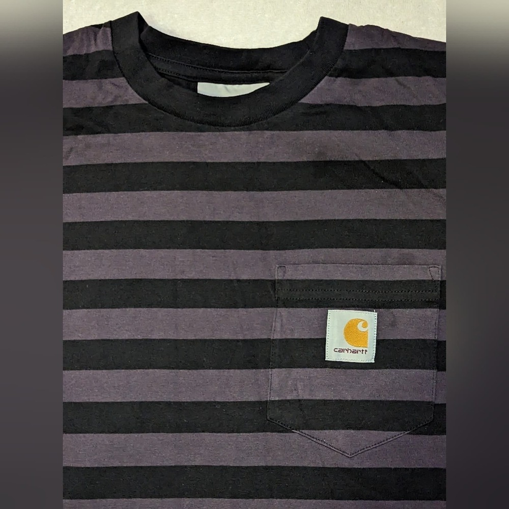 *Carhartt long sleeved Striped T-shirt, Small